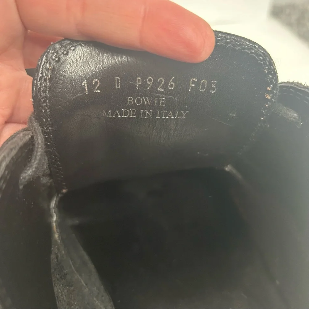 Men’s Coach Bowie Black Leather Oxford Shoes Sz 13 - Picture 9 of 12